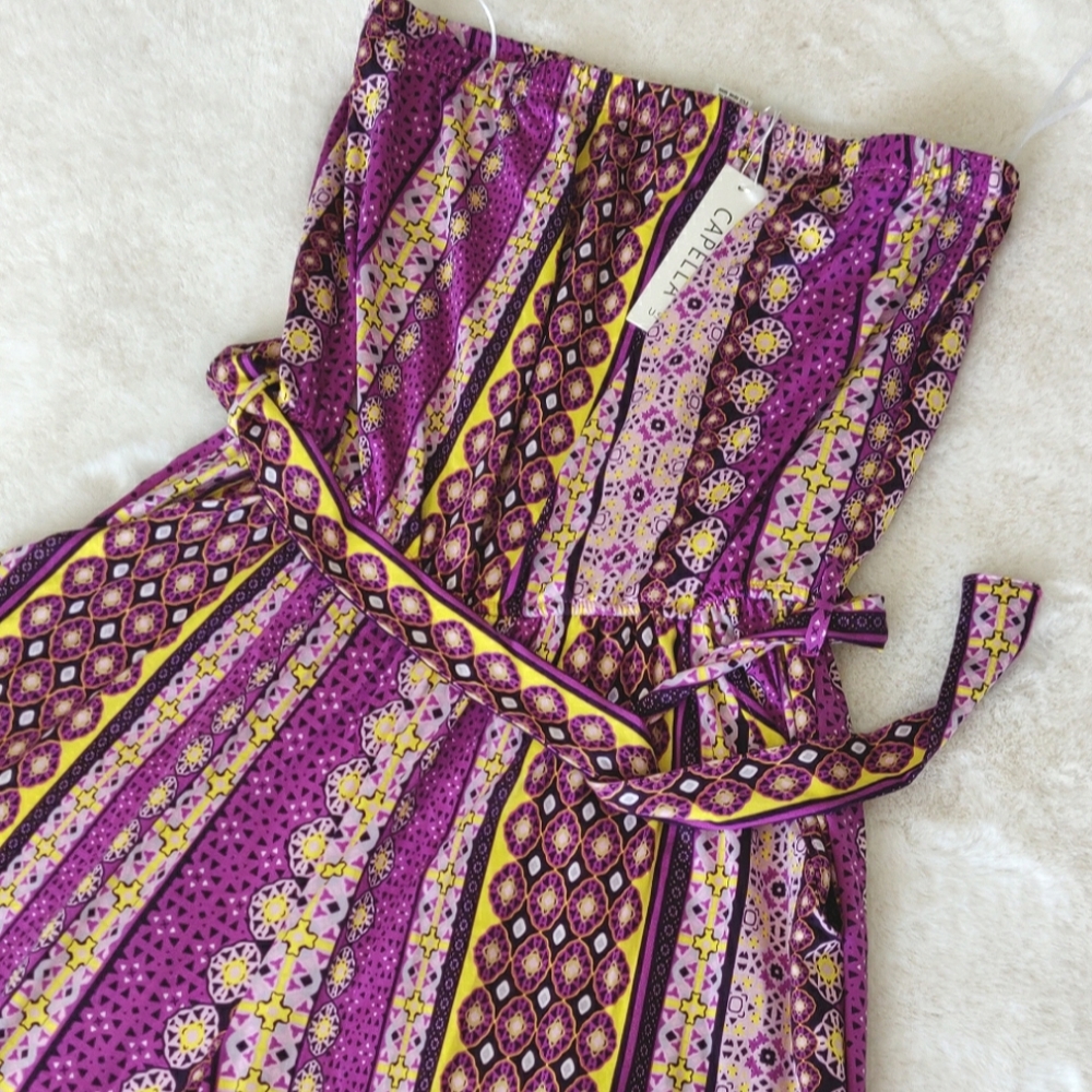 🆕🌿 BOUTIQUE TUBE TOP ROMPER🌿 - Picture 4 of 12